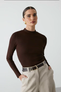 Blusa Catiane Marrón