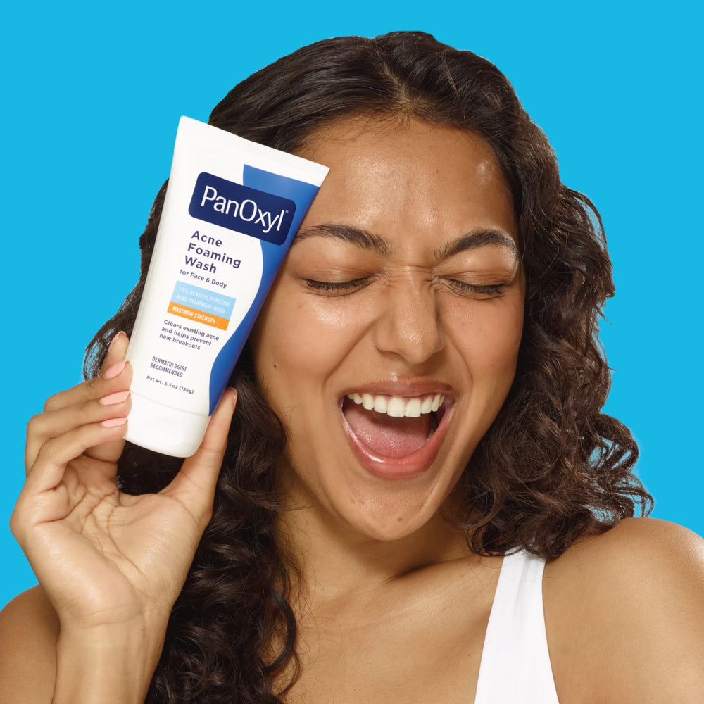 PanOxyl Acne Foaming Wash 10% Benzoyl Peroxide – Maximum Strength