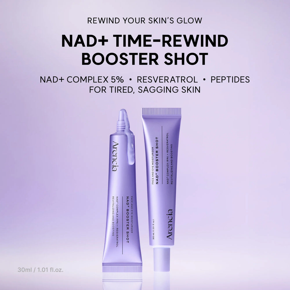Arencia NAD+ Time-Rewind Booster Shot – Firming & Revitalizing Serum