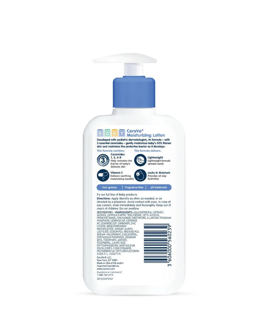 CeraVe Baby Moisturizing Lotion