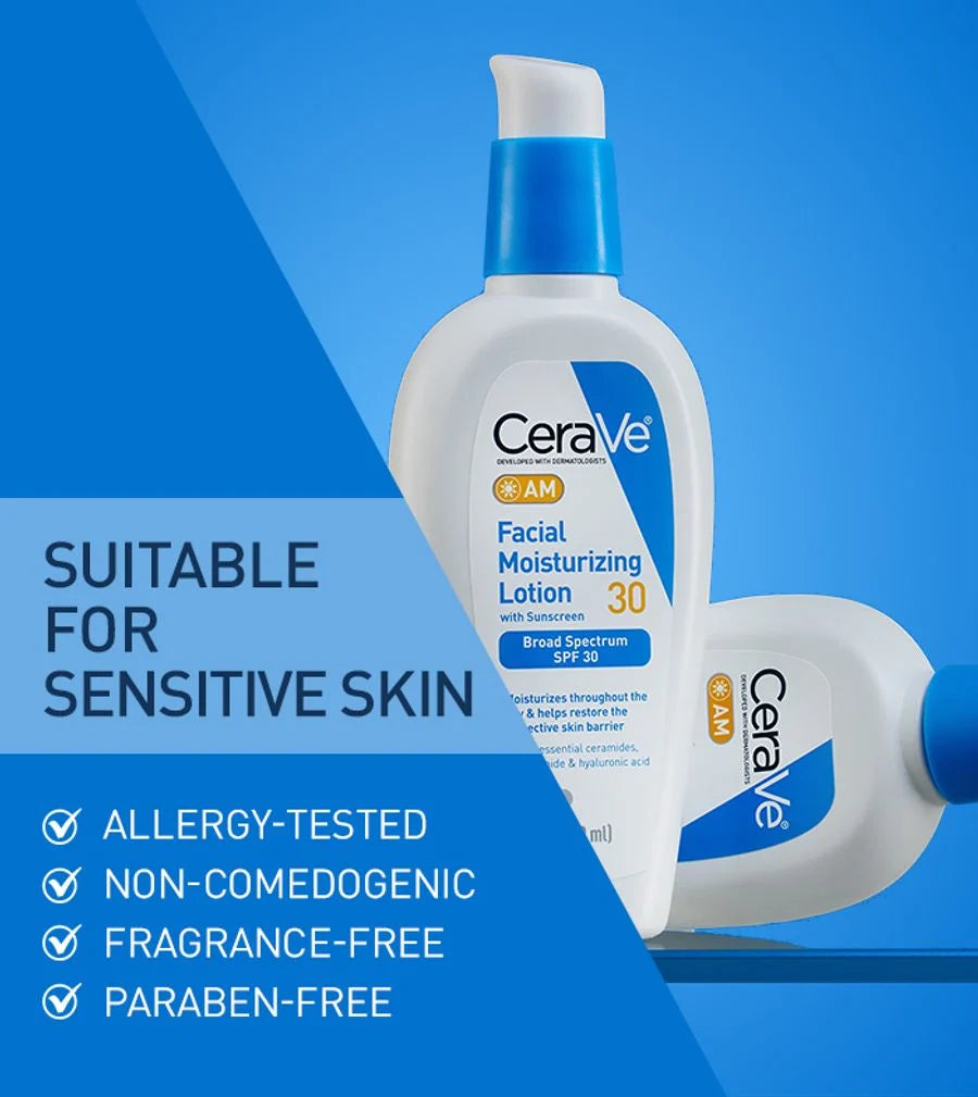 CeraVe AM Facial Moisturizing Lotion SPF 30