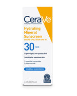 CeraVe Hydrating Mineral Sunscreen SPF 30 Face Lotion