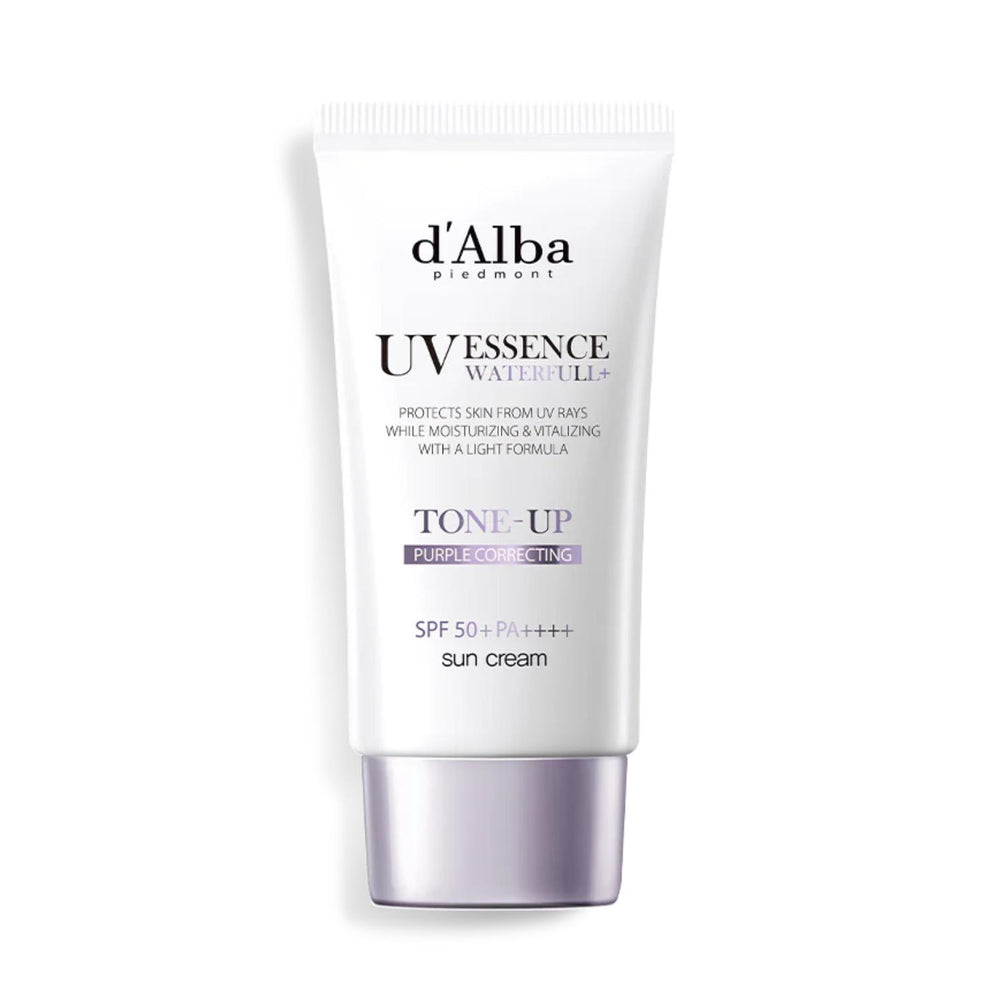 d’Alba UV Essence Waterfull+ Tone-Up Purple Correcting Sun Cream SPF50+ PA++++