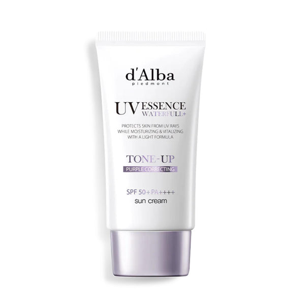 d’Alba UV Essence Waterfull+ Tone-Up Purple Correcting Sun Cream SPF50+ PA++++