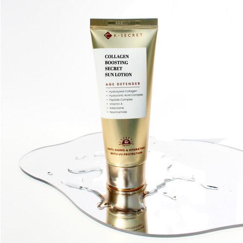 K-SECRET Collagen Boosting Secret Sun Lotion SPF 50+ PA++++