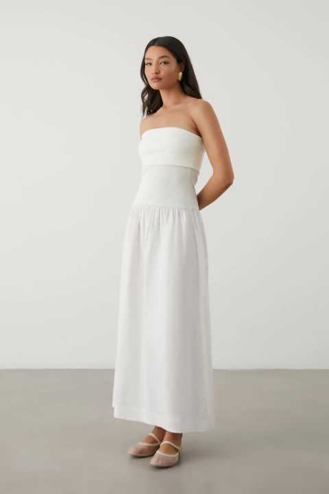 Vestido Clarisse Off White