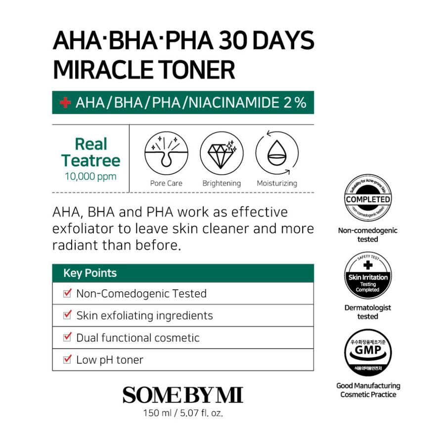 SOME BY MI AHA.BHA.PHA 30 Days Miracle Toner 150ml
